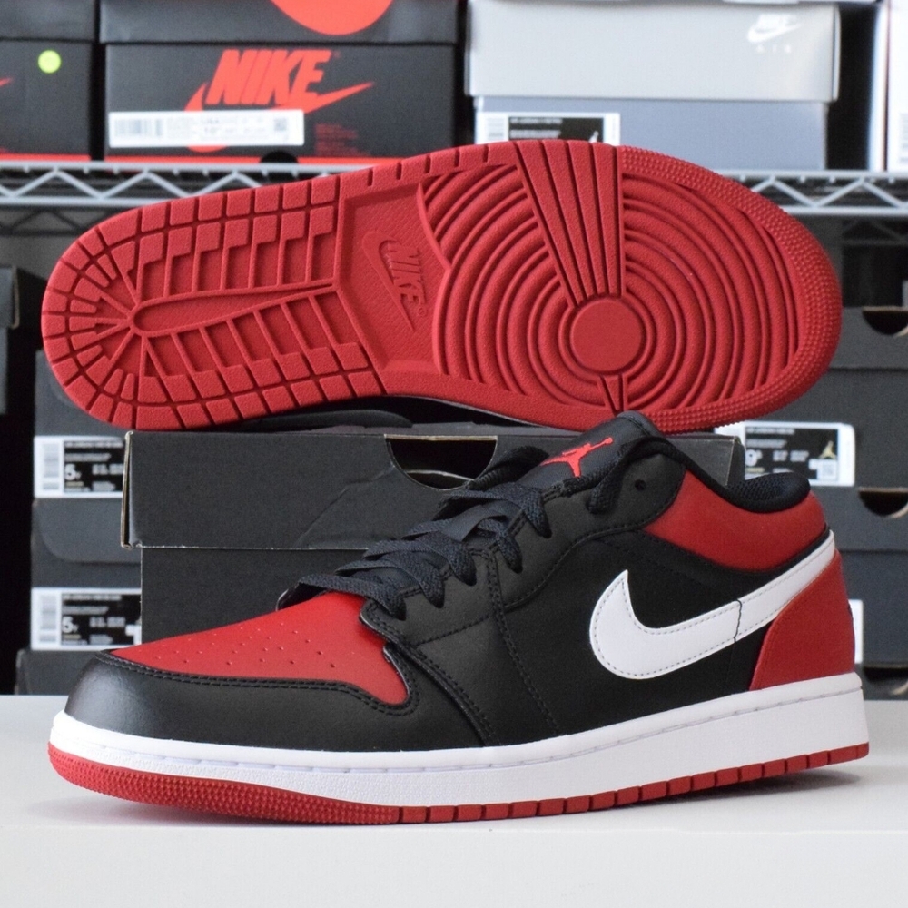 Air Jordan Retro 1 Low Alternate Bred Toe Mens US Size 11.5 BRAND NEW IN BOX
